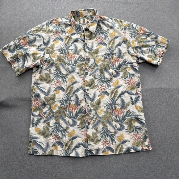 Tori Richard Other - Tori Richard Shirt Mens XL Multicolor Floral Hawaiian Short Sleeve Button Up
